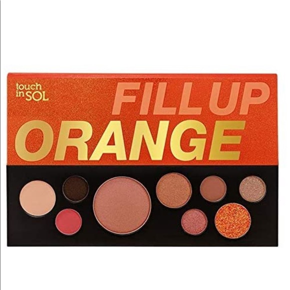 Touch In Sol Fill Up Orange Eyeshadow Palette - Picture 1 of 6
